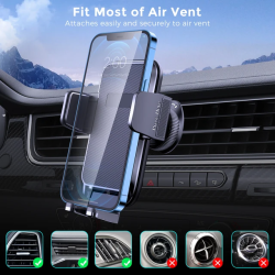 Car Air Vent Phone Holder with New Lock Clip Upgrade Car Air Vent Phone Holder with New Lock Clip Upgrade