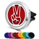 Designer Car Air Vent Freshener Clips with Scent Pads