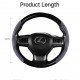 Suede Fabric Steering Wheel Covers - Universal Fit (5 Colors) Suede Fabric Steering Wheel Covers - Universal Fit (5 Colors)