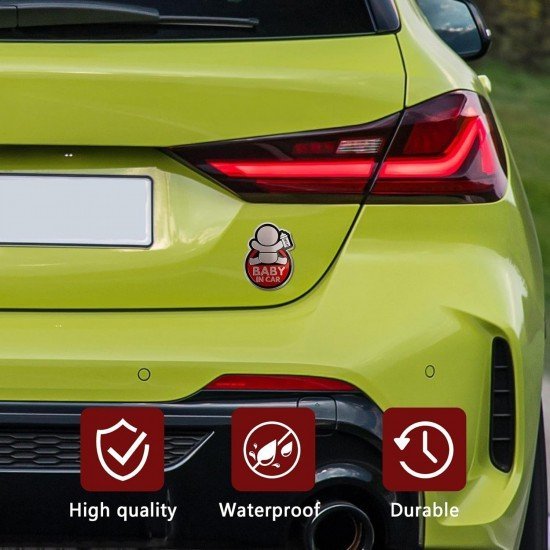 Baby on Board Weatherproof Aluminum Emblem Baby on Board Weatherproof Aluminum Emblem