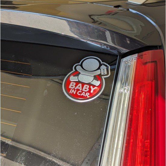 Baby on Board Weatherproof Aluminum Emblem Baby on Board Weatherproof Aluminum Emblem