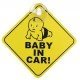 Baby on Board Car Rear Windshield Signs Baby on Board Car Rear Windshield Signs