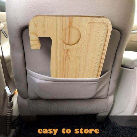 Bamboo Car Steering Wheel Tray Bamboo Car Steering Wheel Tray