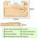 Bamboo Car Steering Wheel Tray Bamboo Car Steering Wheel Tray