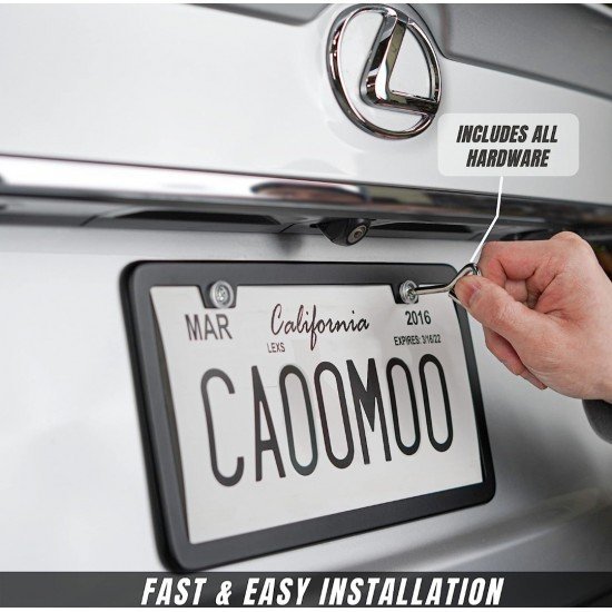 Premium License Plate Frames (North America) - Set of 2 Premium License Plate Frames (North America) - Set of 2
