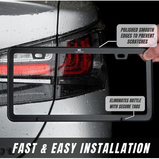Premium License Plate Frames (North America) - Set of 2 Premium License Plate Frames (North America) - Set of 2