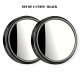 Blind Spot Rear View Convex Mirror -360° Adjustable (Pack of 2) in Chrome & Black Color Blind Spot Rear View Convex Mirror -360° Adjustable (Pack of 2) in Chrome & Black Color