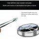Blind Spot Rear View Convex Mirror -360° Adjustable (Pack of 2) in Chrome & Black Color Blind Spot Rear View Convex Mirror -360° Adjustable (Pack of 2) in Chrome & Black Color