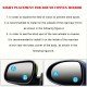 Blind Spot Rear View Convex Mirror -360° Adjustable (Pack of 2) in Chrome & Black Color Blind Spot Rear View Convex Mirror -360° Adjustable (Pack of 2) in Chrome & Black Color