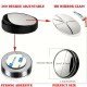 Blind Spot Rear View Convex Mirror -360° Adjustable (Pack of 2) in Chrome & Black Color Blind Spot Rear View Convex Mirror -360° Adjustable (Pack of 2) in Chrome & Black Color