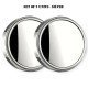 Blind Spot Rear View Convex Mirror -360° Adjustable (Pack of 2) in Chrome & Black Color Blind Spot Rear View Convex Mirror -360° Adjustable (Pack of 2) in Chrome & Black Color