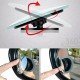 Frameless Blind Spot Rear View Convex Mirror -360° Adjustable & Anti Scratch (Pack of 2) Frameless Blind Spot Rear View Convex Mirror -360° Adjustable & Anti Scratch (Pack of 2)