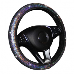 Metallic Glitter Bling Steering Wheel Cover Universal Fit – Stretch Fit