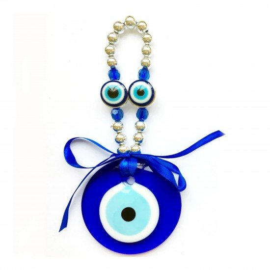 Blue Turkish Evil Eye Lucky Car Pendant & Home Hanging