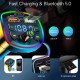 Bluetooth FM Transmitter, 3.1Amp PD Car Fast Charger