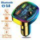 Bluetooth FM Transmitter, 3.1Amp PD Car Fast Charger