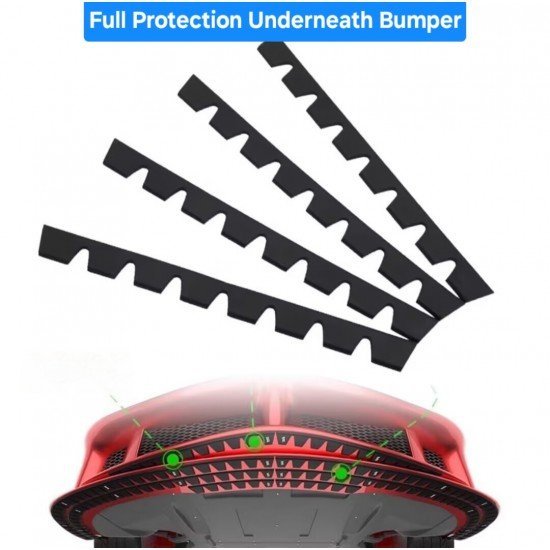 Front Bumper Anti Scratch Scrape Guards 8 Pcs Set Universal Fit – Rubber Front Bumper Anti Scratch Scrape Guards 8 Pcs Set Universal Fit – Rubber
