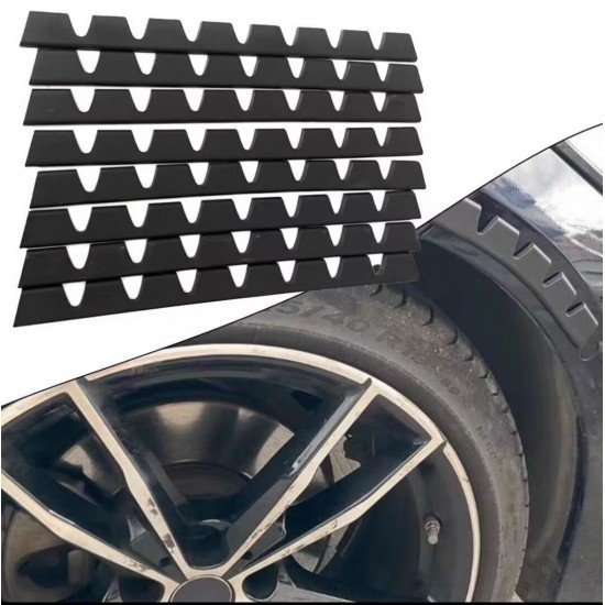 Front Bumper Anti Scratch Scrape Guards 8 Pcs Set Universal Fit – Rubber Front Bumper Anti Scratch Scrape Guards 8 Pcs Set Universal Fit – Rubber