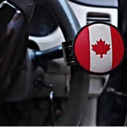 Canadian Flag Car Steering Wheel Knob Booster Canadian Flag Car Steering Wheel Knob Booster
