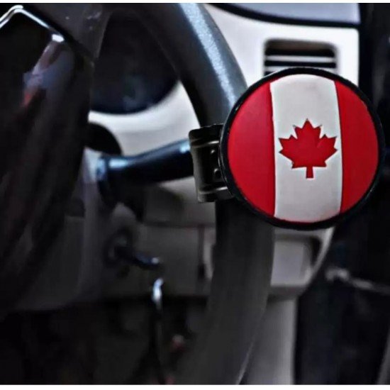 Canadian Flag Car Steering Wheel Knob Booster Canadian Flag Car Steering Wheel Knob Booster