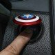 Captain America Shield Car Engine Start Stop Button Flip Cover | Universal Fit