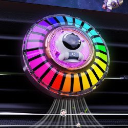 Astronaut Car Ambient Rhythm LED Light with Air Freshener & Music Sync