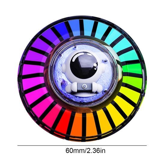 Astronaut Car Ambient Rhythm LED Light with Air Freshener & Music Sync