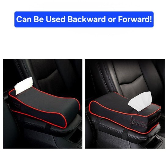2 In 1 Car Armrest Leather Cushion with Built-In Tissue Holder (3 colors) 2 In 1 Car Armrest Leather Cushion with Built-In Tissue Holder (3 colors)