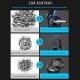 Portable LED Car Ashtray - Pop Up Ashtray with LED Light (3 Colors)