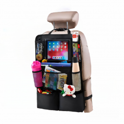 Car Back Seat Organizer - 8 Open Pockets (Oxford Material)