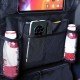 Car Back Seat Organizer with Zipper Pocket – 600D Oxford Material