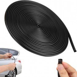 Car Door Edge Protector Anti Collision Door Strip (10Meter Roll) U Channel Design