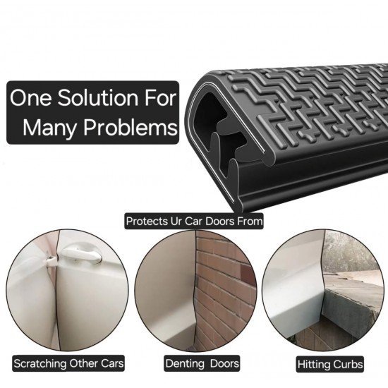 Car Door Edge Protector Anti Collision Door Strip (10Meter Roll) U Channel Design Car Door Edge Protector Anti Collision Door Strip (10Meter Roll) U Channel Design