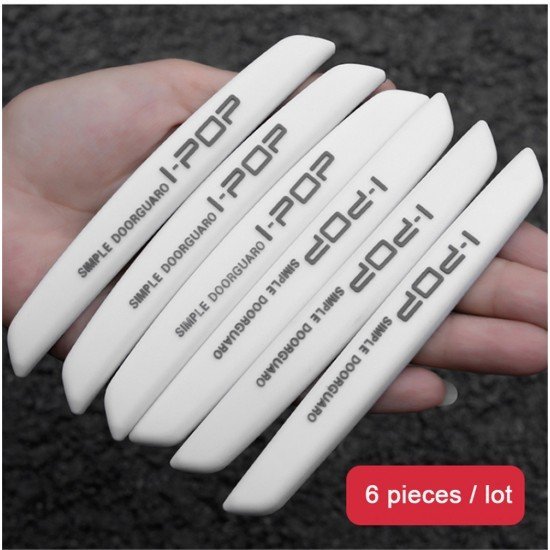 Car Door Protection Anti Scratch Guards, Silicone- (6Pcs Set) 3 Colors Car Door Protection Anti Scratch Guards, Silicone- (6Pcs Set) 3 Colors