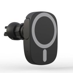 15W Qi Magnetic Car Wireless Fast Charger with Capacitor