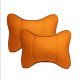 Leather Car Neck Pillow Pack of 2 - Universal Headrest Support Cushions Leather Car Neck Pillow Pack of 2 - Universal Headrest Support Cushions