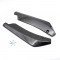Car Rear Diffuser Splitter Winglets - Wrap Angle Protector (Pack of 2) Carbon Fiber