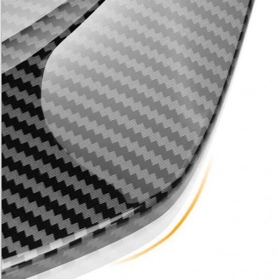 Car Rear Diffuser Splitter Winglets - Wrap Angle Protector (Pack of 2) Carbon Fiber Car Rear Diffuser Splitter Winglets - Wrap Angle Protector (Pack of 2) Carbon Fiber