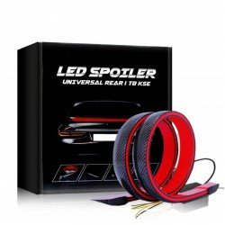 Carbon Fiber  Rear LED Spoiler - Universal Fit (Waterproof)  130cm