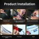 Carbon Fiber Rear LED Spoiler - Universal Fit (Waterproof) 130cm Carbon Fiber Rear LED Spoiler - Universal Fit (Waterproof) 130cm
