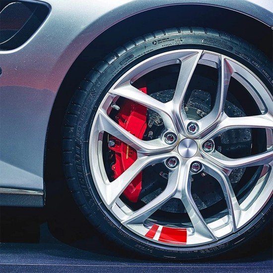 Car Rim Styling Stickers (Pack of 4) | Universal Wheel Decals Car Rim Styling Stickers (Pack of 4) | Universal Wheel Decals