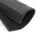 Premium Leather Car Seat Belt Covers - (Pack of 2) Black