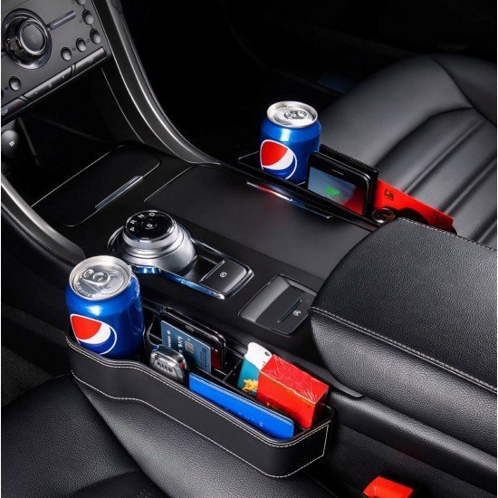Car Front Seat Gap Organizer Universal Fit 3 Colors Car Front Seat Gap Organizer Universal Fit 3 Colors