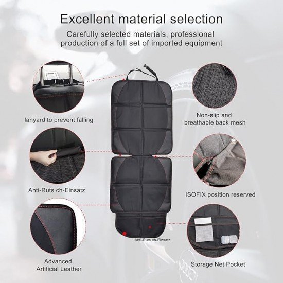 Universal Waterproof Car Seat Protector for Child Seats & Pets – 600D Oxford Universal Waterproof Car Seat Protector for Child Seats & Pets – 600D Oxford