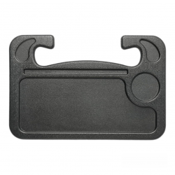 Car Steering Wheel Multipurpose Tray (Black)