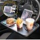 Car Steering Wheel Multipurpose Tray (Black) Car Steering Wheel Multipurpose Tray (Black)