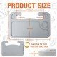 Car Steering Wheel Multipurpose Tray (Grey) Car Steering Wheel Multipurpose Tray (Grey)