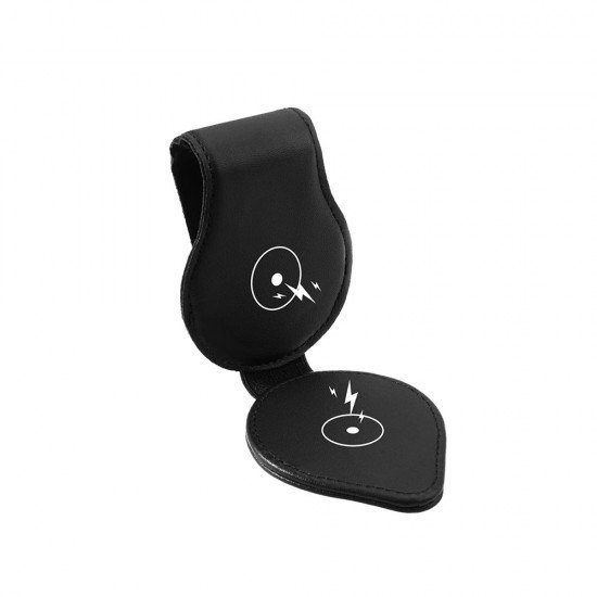 Car Sun Visor Glasses Holder Clip – Premium Leather Metal & Magnet Car Sun Visor Glasses Holder Clip – Premium Leather Metal & Magnet