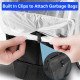 Waterproof Car Trash Can with Lid - 2.2 Gallon Leakproof Organizer Waterproof Car Trash Can with Lid - 2.2 Gallon Leakproof Organizer