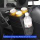 Waterproof Car Trash Can with Lid - 2.2 Gallon Leakproof Organizer Waterproof Car Trash Can with Lid - 2.2 Gallon Leakproof Organizer